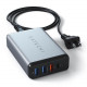 Зарядное Satechi USB-C 75W Travel Charger Space Gray (ST-MCTCAM)